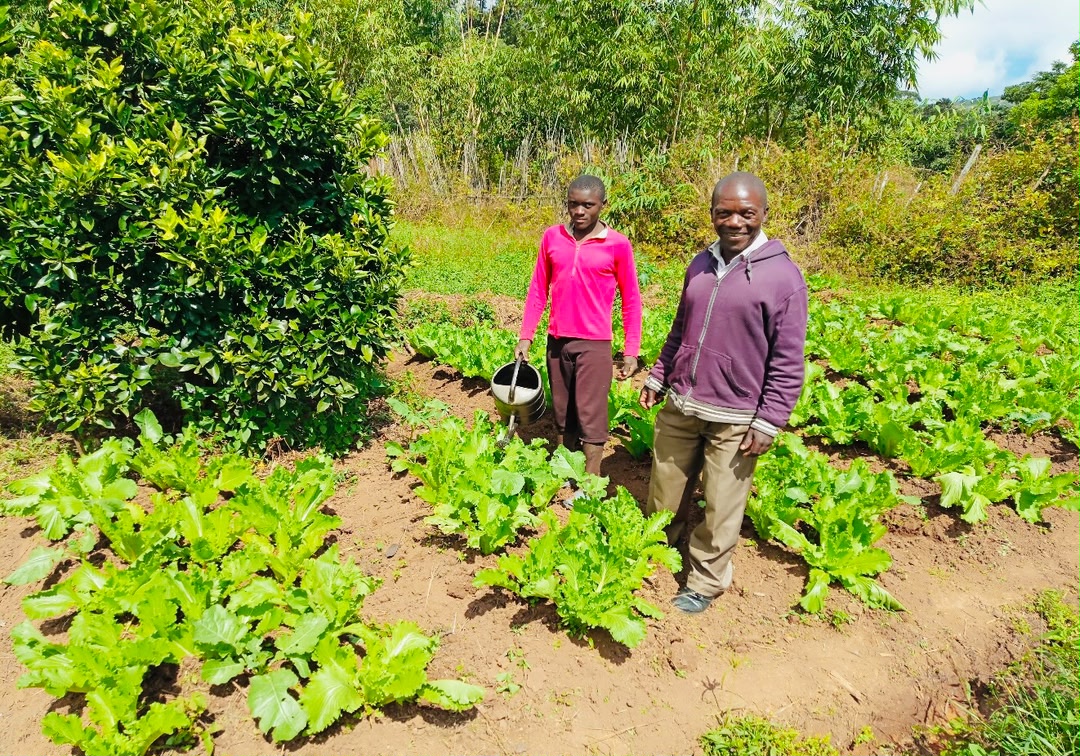 Field work at shambani